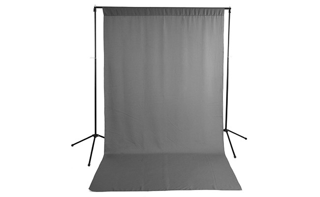 Savage Economy Background Support Stand with Gray Backdrop