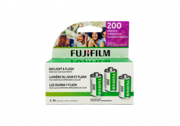 product Fujifilm 200 ISO 35mm x 36exp. 3-PACK (USA) - Color Film