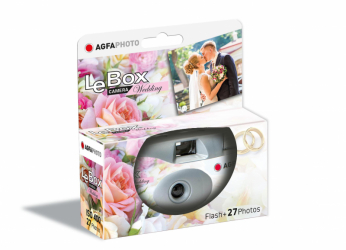 product Agfaphoto LeBox Wedding Flash Camera 35mm x 27 exp. - Disposable Camera