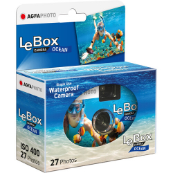 product Agfaphoto LeBox Ocean Waterproof 400 ISO 35mm x 27 exp. - Disposable Camera
