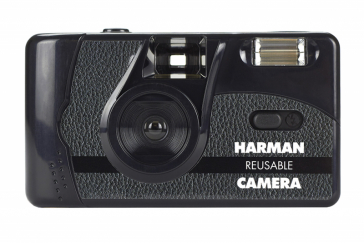 product Harman Reusable 35mm Camera with 2 rolls of Kentmere Pan 400 Film 