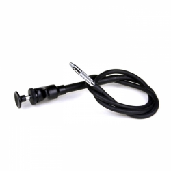 product Gepe Cable Release - PVC Covered Disc Lock with Rotating Tip (Black) - 20 inch