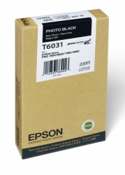 product Epson UltraChrome K3 Photo Black Ink Cartridge (T603100) for Stylus Pro 7800/7880/9800/9880 - 220ml