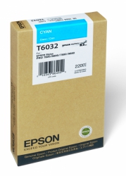 product Epson UltraChrome K3 Cyan Ink Cartridge (T603200) for Stylus Pro 7800/7880/9800/9880 - 220ml