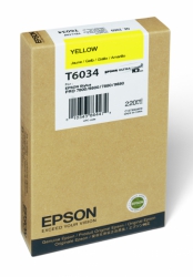product Epson UltraChrome K3 Yellow Ink Cartridge (T603400) for Stylus Pro 7800/7880/9800/9880 - 220ml