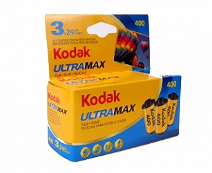 product Kodak Ultra Max 400 ISO 35mm x 24 exp. (3-Pack)