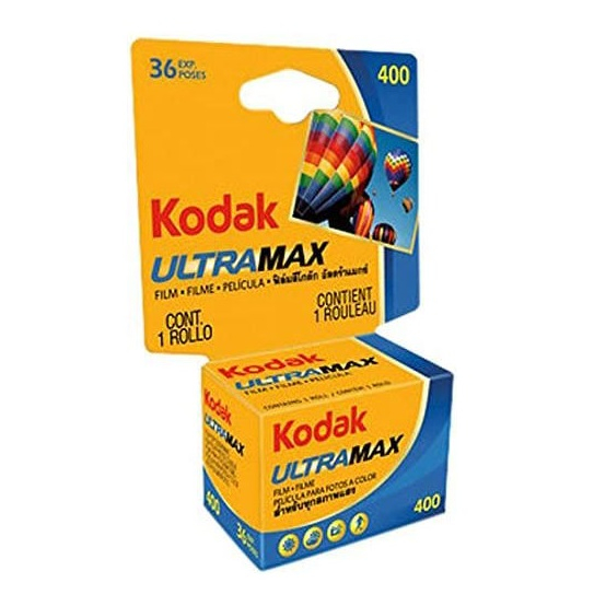 Kodak Ultra Max 400 ISO 35mm x 36 exp. - Carded Color Negative Film