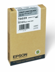 product Epson UltraChrome K3 Light Light Black Ink Cartridge (T603900) for Stylus Pro 7800/7880/9800/9880 - 220ml