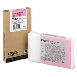 Epson UltraChrome K3 Light Magenta Ink Cartridge (T603C00) for Stylus Pro 7800/9800 - 220ml