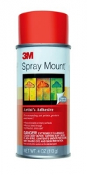 3M Scotch® Spray Mount Spray Repositionable Adhesive - 4 oz. 