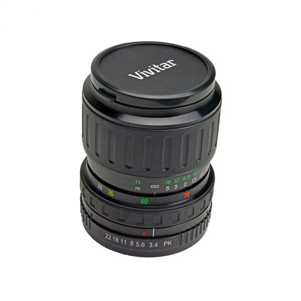 Vivitar 28-70mm f/3.4-4.9 MC Pentax K-mount Macro Zoom Lens