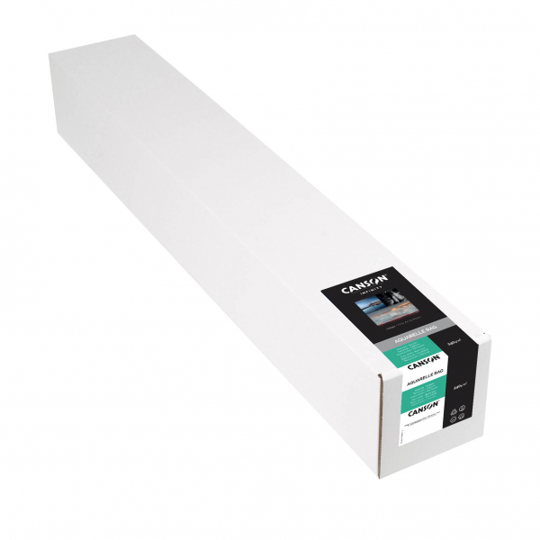 Canson Aquarelle Rag Inkjet Paper - 240gsm 44 in. x 50 ft. Roll