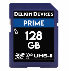 product Delkin Prime 128GB SDXC USH-II Memory Card
