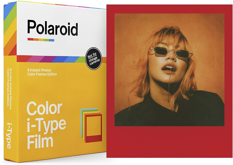 Polaroid i-Type Color Film Film couleur, 8 photos, lot de 3, cadre