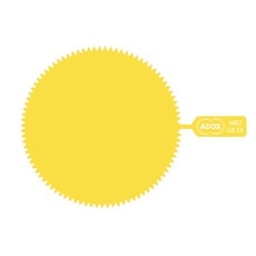 product Adox Snap-On Yellow 8 Gelatine Filter - 77mm