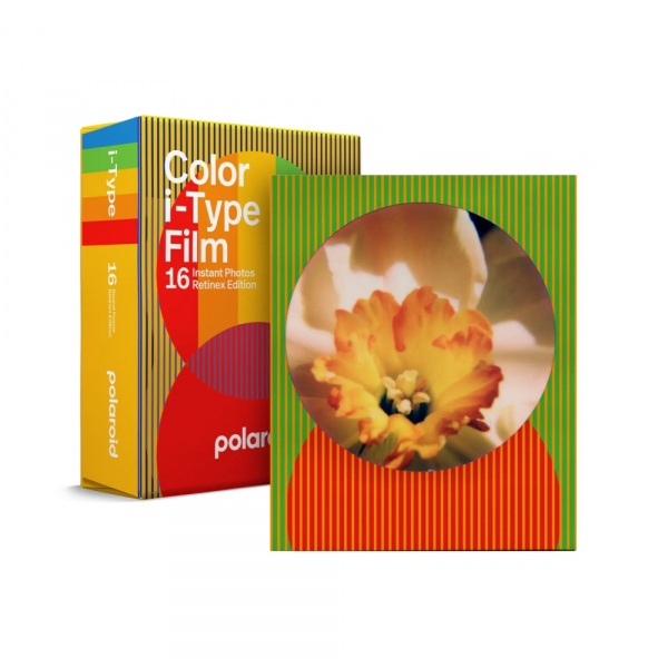 Polaroid Now i-Type Instant Film Camera (Red) + Polaroid Color Film Bundle