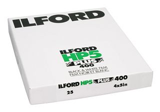 Ilford HP5+ 400 ISO <br>4x5/25 sheets
