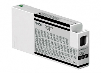 product Epson UltraChrome HDR Photo Black Ink Cartridge (T636100) for the Stylus Pro 7700/7890/7900/9700/9890/9000 - 700ml