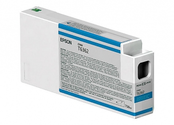 product Epson UltraChrome HDR Cyan Ink Cartridge (T636200) for the Stylus Pro7700/7890/7900/9700/9890/9000 - 700ml