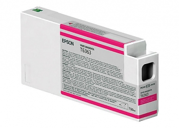 product Epson UltraChrome HDR Vivid Magenta Ink Cartridge (T636300) for the Stylus Pro 7700/7890/7900/9700/9890/9000 - 700ml