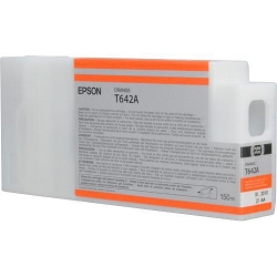 Epson UltraChrome HDR Orange Ink Cartridge (T642A00) for the Stylus Pro 7900/9900 - 150ml