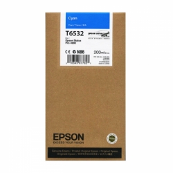 product Epson UltraChrome HDR Cyan Ink Cartridge (T653200) for the Stylus Pro 4900 - 200ml