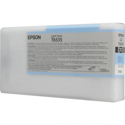 product Epson UltraChrome HDR Light Cyan Ink Cartridge (T653500) for the Stylus Pro 4900 - 200ml