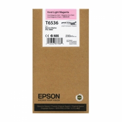 Epson UltraChrome HDR Vivid Light Magenta Ink Cartridge (T653600) for the Stylus Pro 4900 - 200ml