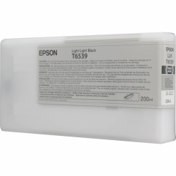 product Epson UltraChrome HDR Light Light Black Ink Cartridge (T653900) for the Stylus Pro 4900 - 200ml
