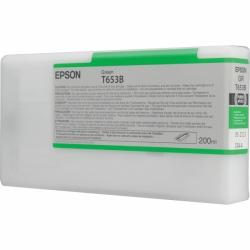 product Epson UltraChrome HDR Green Ink Cartridge (T653B00) for the Stylus Pro 4900 - 200ml