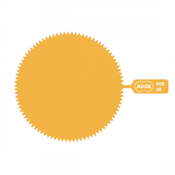 Adox Snap-On 85B Gelatine Filter - 39mm 