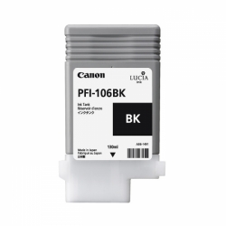 Canon PFI-106BK Black Ink Cartridge - 130ml