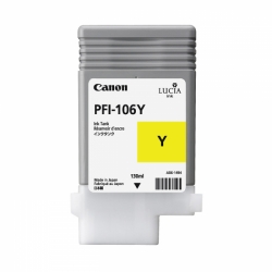 Canon PFI-106Y Yellow Ink Cartridge - 130ml