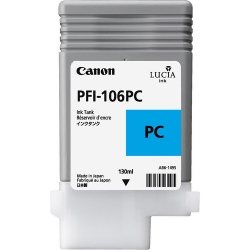product Canon PFI-106PC Photo Cyan Ink Cartridge - 130ml