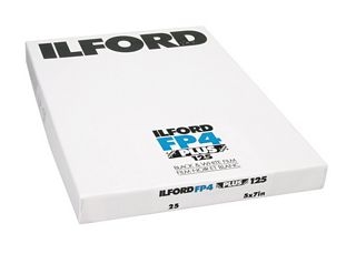 product Ilford FP4+ 125 ISO 5x7/25 sheets