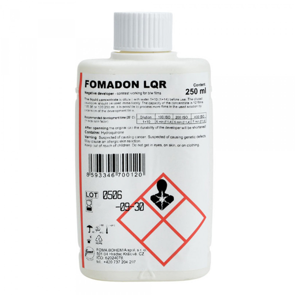 Foma Fomadon LQR Liquid Film Developer - 250ml - EXPIRED