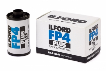 Ilford FP4+ 125 ISO <br>35mm x 24 exp.