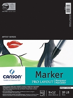 Canson 9 x 12 Artist Series Universal Sketch Pad