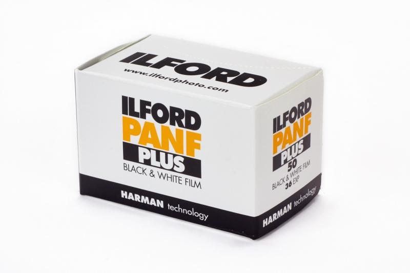 Ilford Pan F+ 50 ISO 35mm x 36 exp.