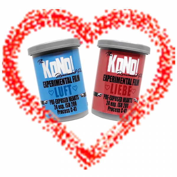 KONO! Heart Films Valentine's Day Special - One Luft, One Liebe - 35mm x 24 exp. - Color Film