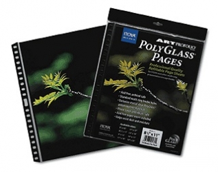 product Itoya PolyGlass Refill Pages for Multi-Ring Album - 11x17/10 pages