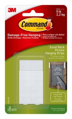 3M Command™ Easel Back Picture Hanging Strips - 2 Pack