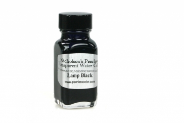 product Peerless Black and White (Liquid) Spotting Dye - Lamp Black 1 oz