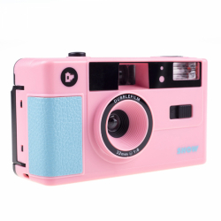 Dubblefilm SHOW 35mm Reusable Camera with Flash - Pink