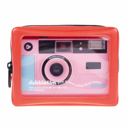 Dubblefilm SHOW 35mm Reusable Camera with Flash - Pink