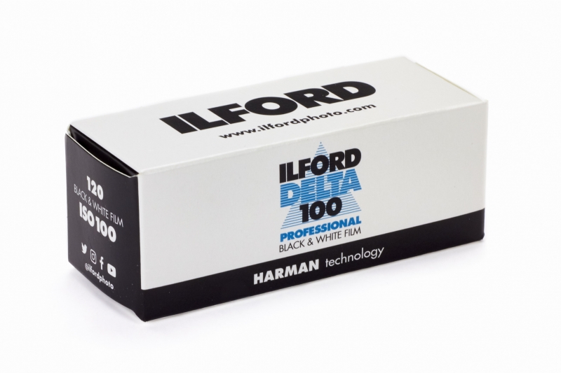 Ilford Delta Pro 100 ISO 120 size