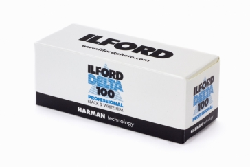 Ilford Delta Pro 100 ISO 120 size