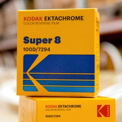 product Kodak Ektachrome 100D Color Transparency Film Super 8mm x 50 ft. Cartridge - 7294