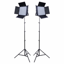 Interfit Studio Essentials 600 Daylight LED Panel 2-Light Kit