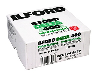 product Ilford Delta Pro 400 ISO 35mm x 100 ft.